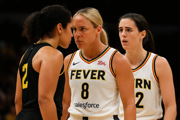 Caitlin Clark Bleeds, Cunningham Defends, WNBA Rakes It In Caitlin Clark